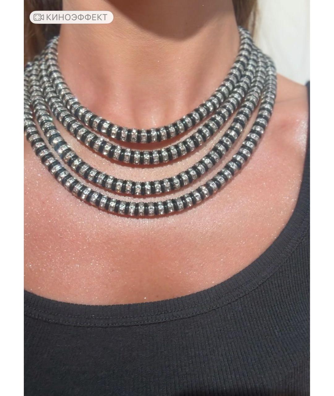 GIORGIO ARMANI Антрацитовое колье, фото 2