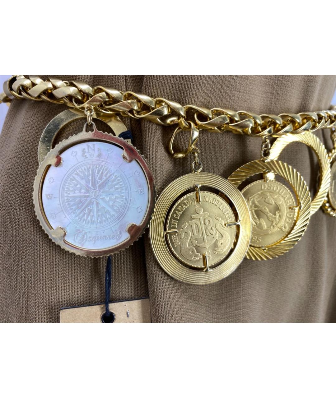 DSQUARED2 Золотой ремень, фото 7