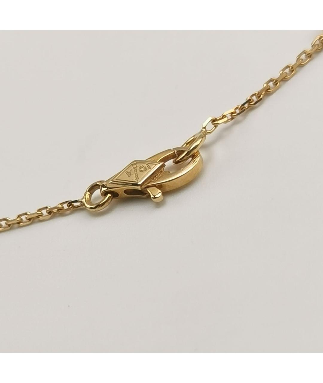 VAN CLEEF & ARPELS Золотое колье из желтого золота, фото 5