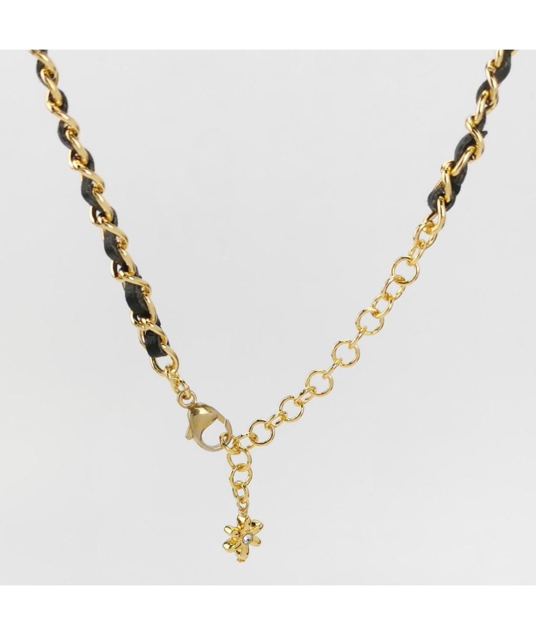 CHANEL Черный кожаный чокер, фото 4