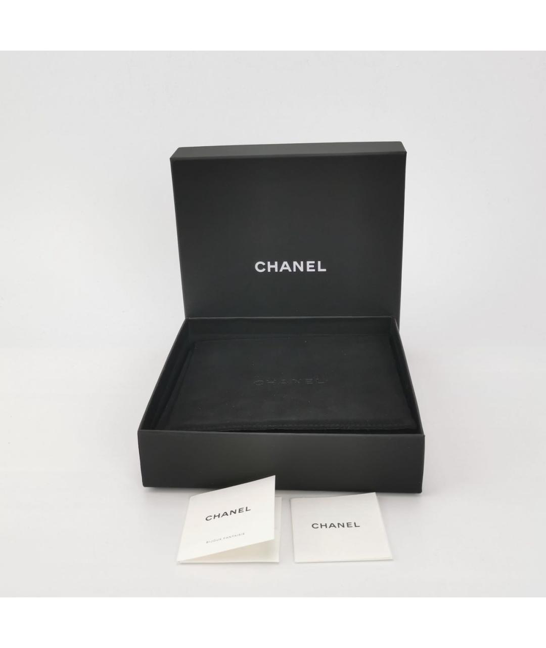 CHANEL Черный кожаный чокер, фото 6