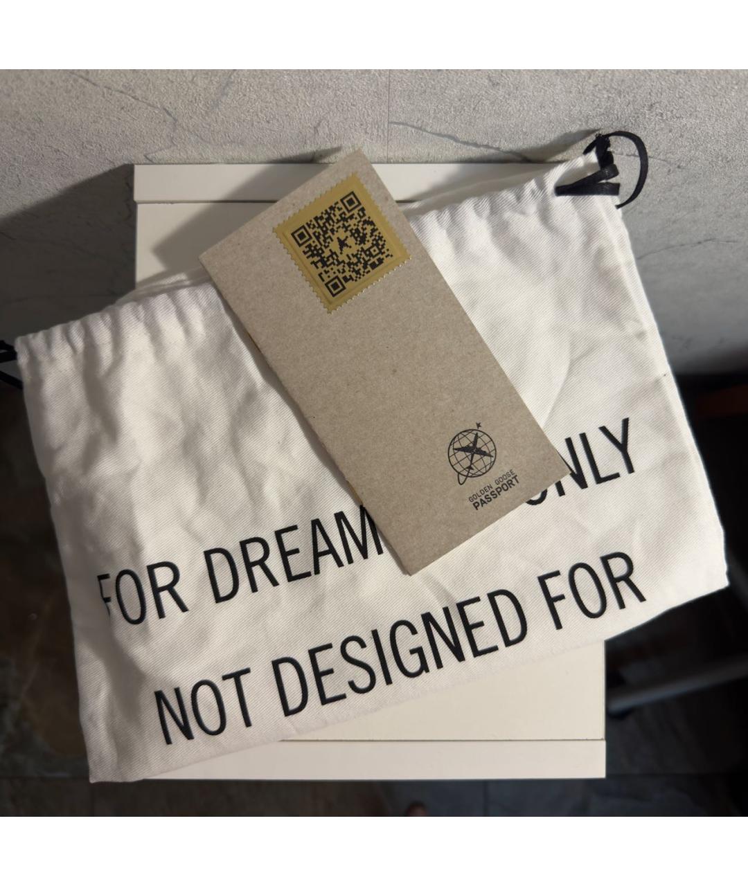 GOLDEN GOOSE DELUXE BRAND Черные кожаные кеды, фото 7