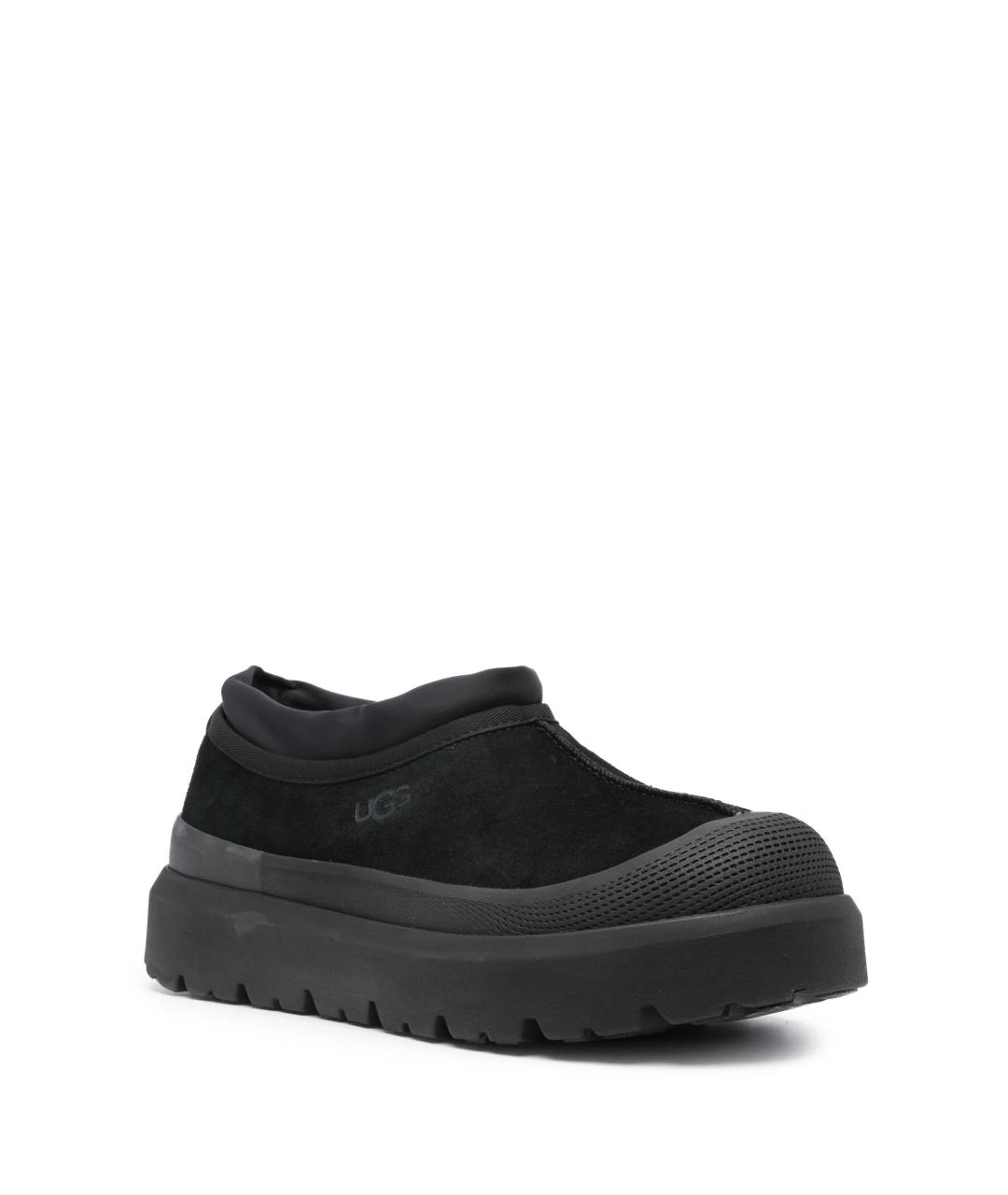 UGG AUSTRALIA Черные замшевые низкие ботинки, фото 2