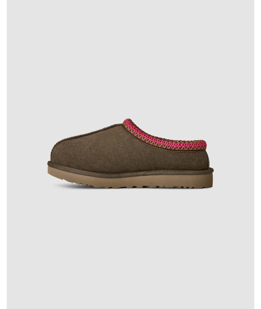 UGG AUSTRALIA Серые замшевые мюли, фото 4