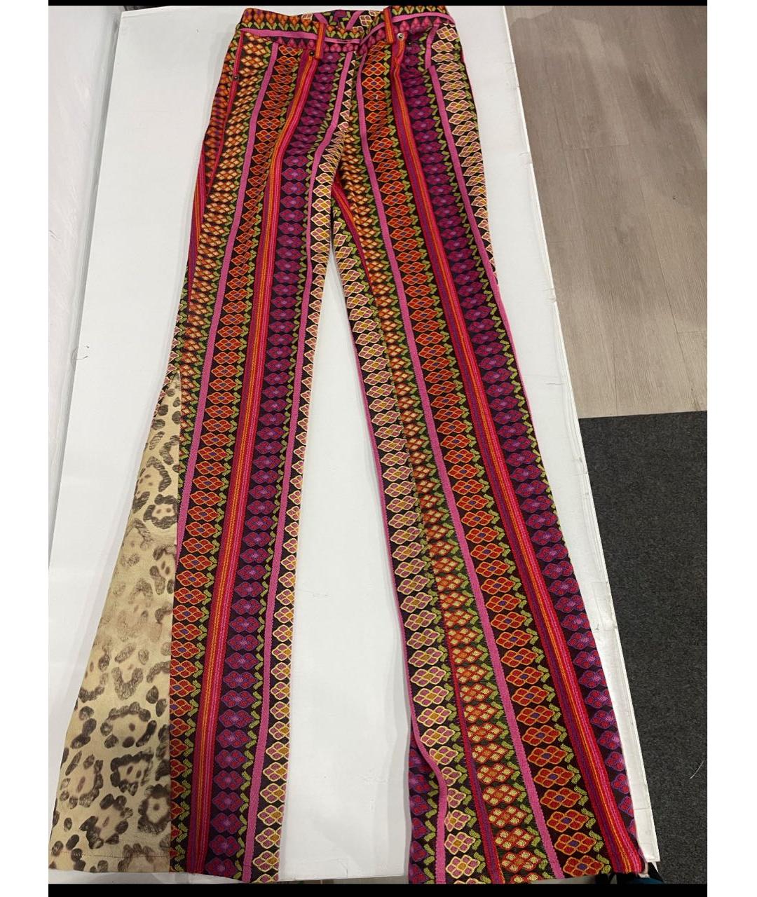 JOHN GALLIANO Мульти брюки широкие, фото 6