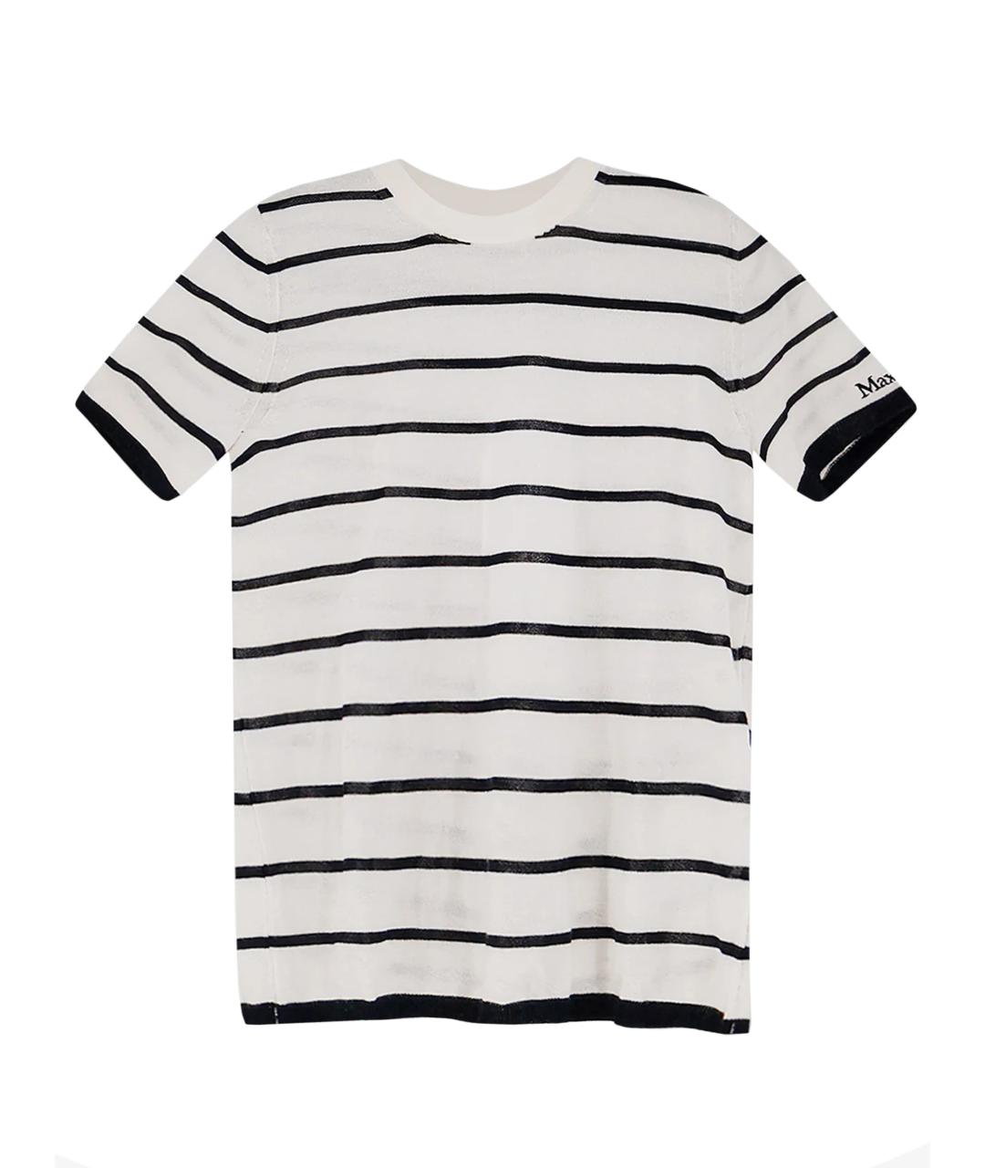 MAX MARA Мульти кашемировая футболка, фото 1