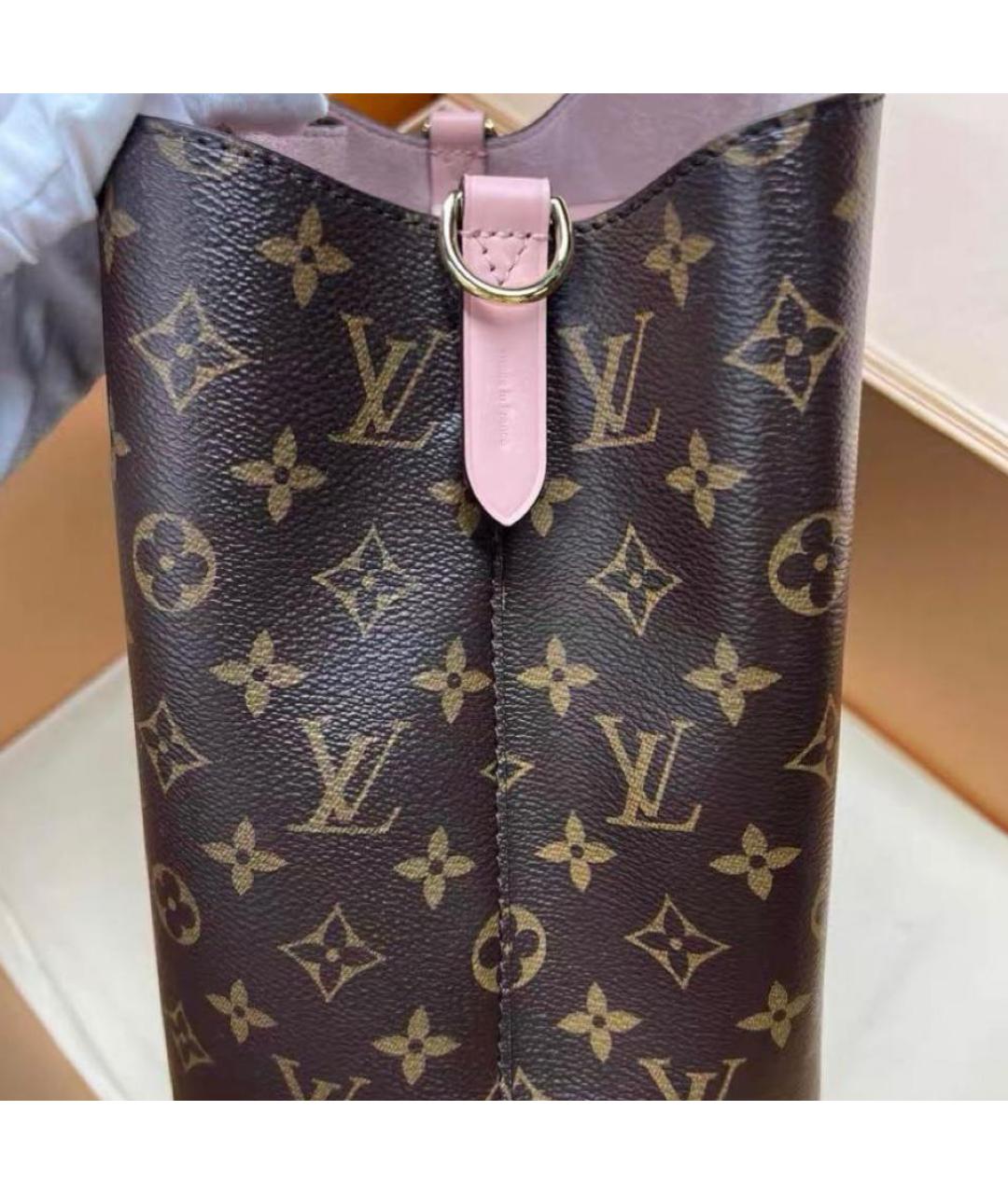 LOUIS VUITTON Коричневая сумка через плечо, фото 3