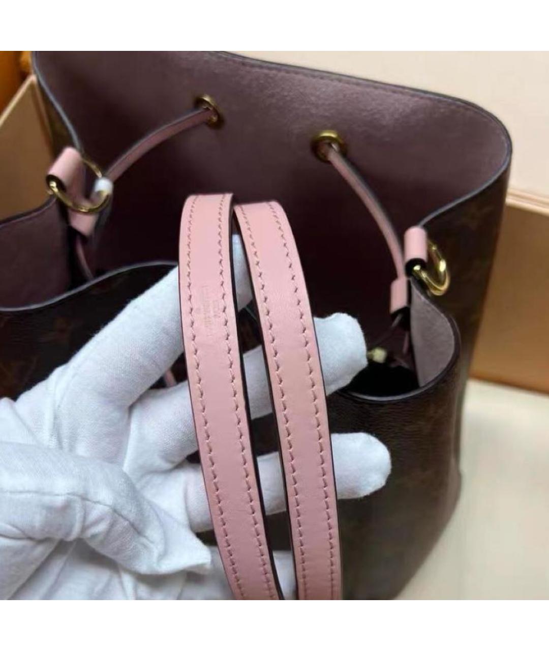 LOUIS VUITTON Коричневая сумка через плечо, фото 4