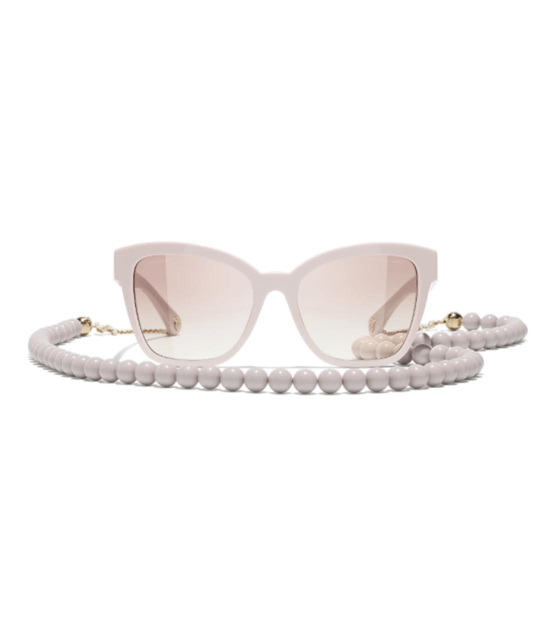 CHANEL Коричневые солнцезащитные очки, фото 3