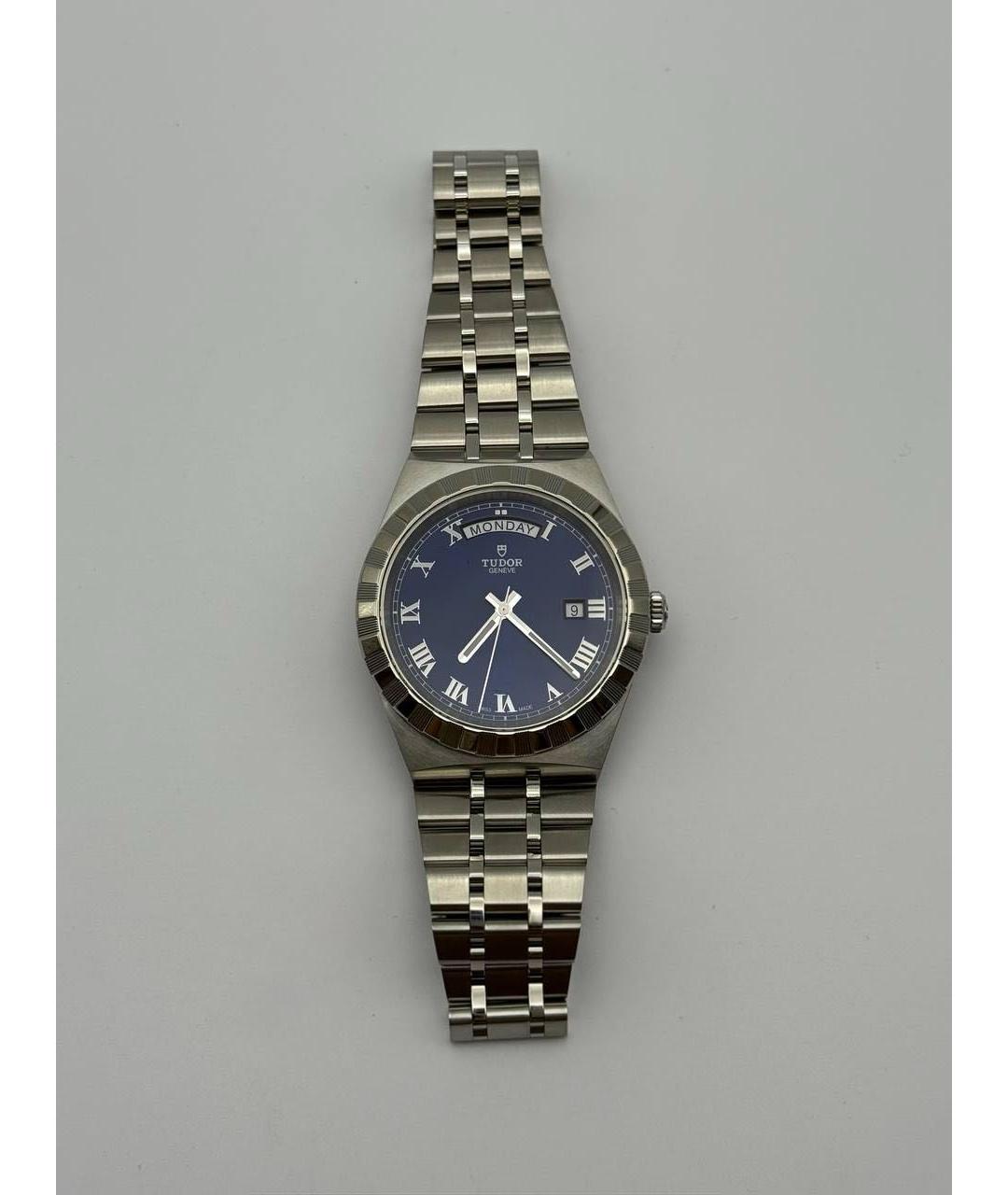 TUDOR Серебряные стальные часы, фото 9