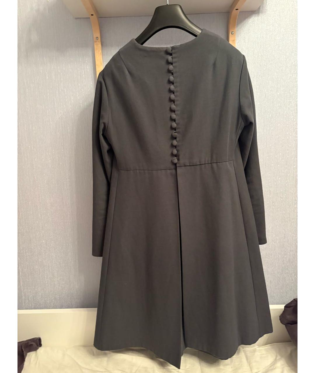 WALK OF SHAME Серое хлопковое повседневное платье, фото 2