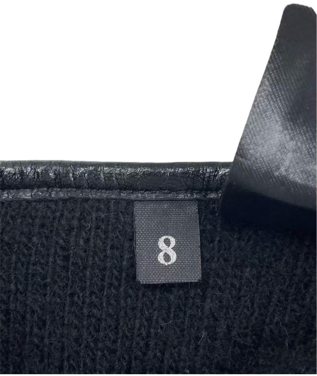 PRADA Черные перчатки, фото 5