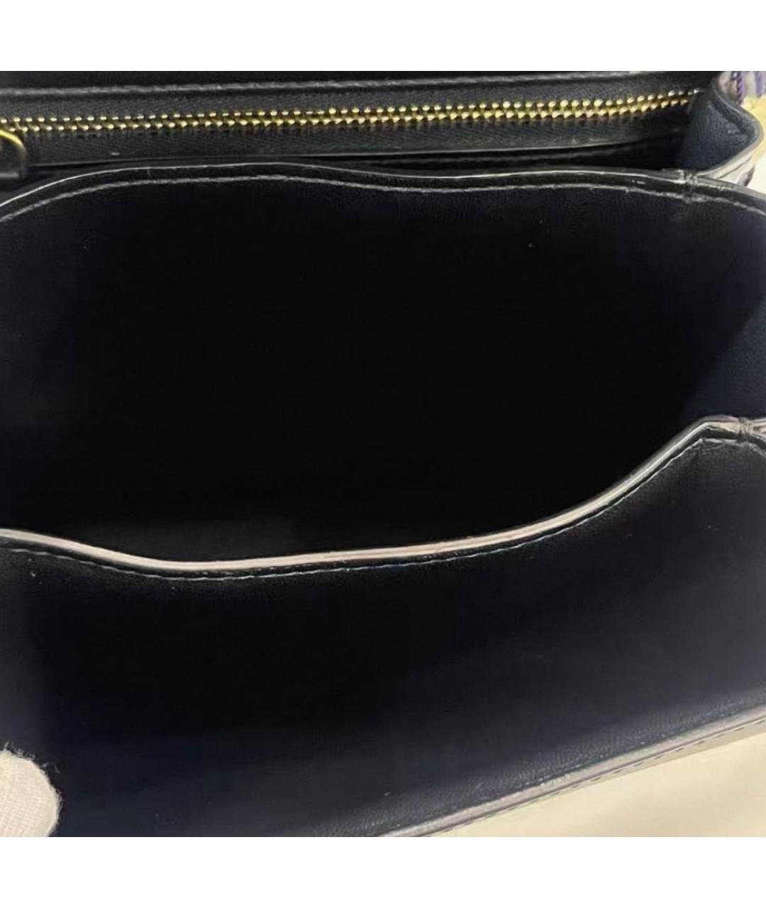 CELINE Черная кожаная сумка через плечо, фото 4