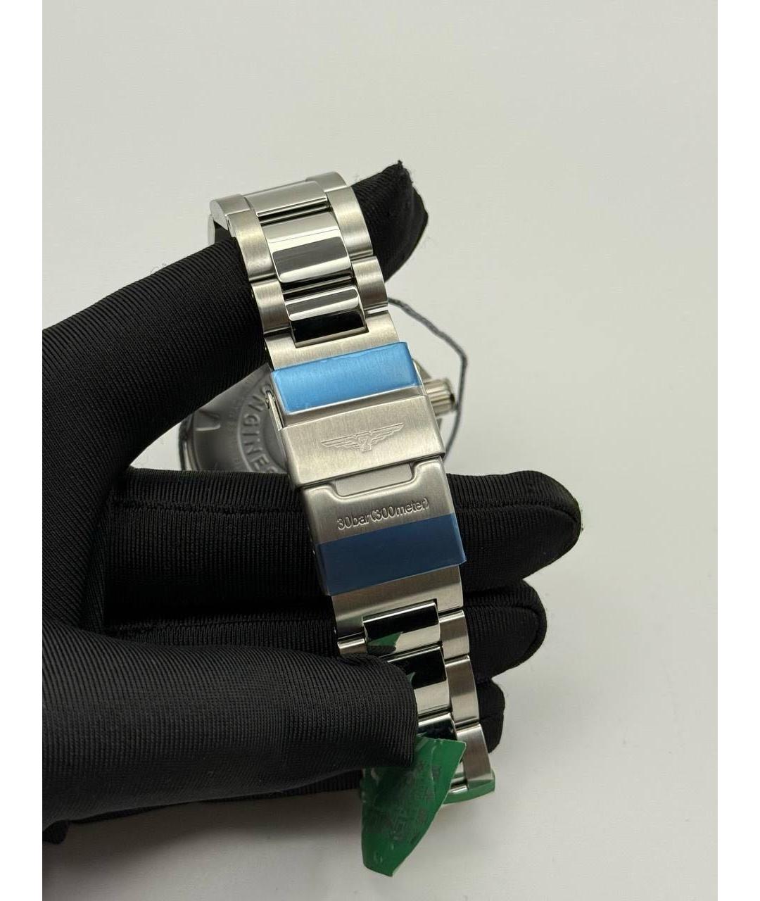 LONGINES Серебряные стальные часы, фото 6