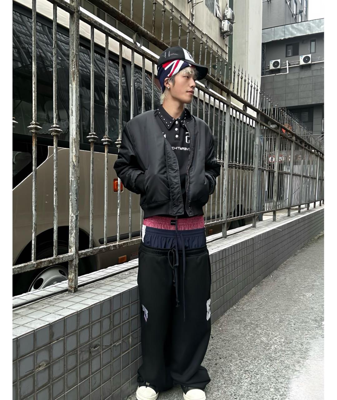 GRAILZ PROJECT G/R Черные хлопковые повседневные брюки, фото 5