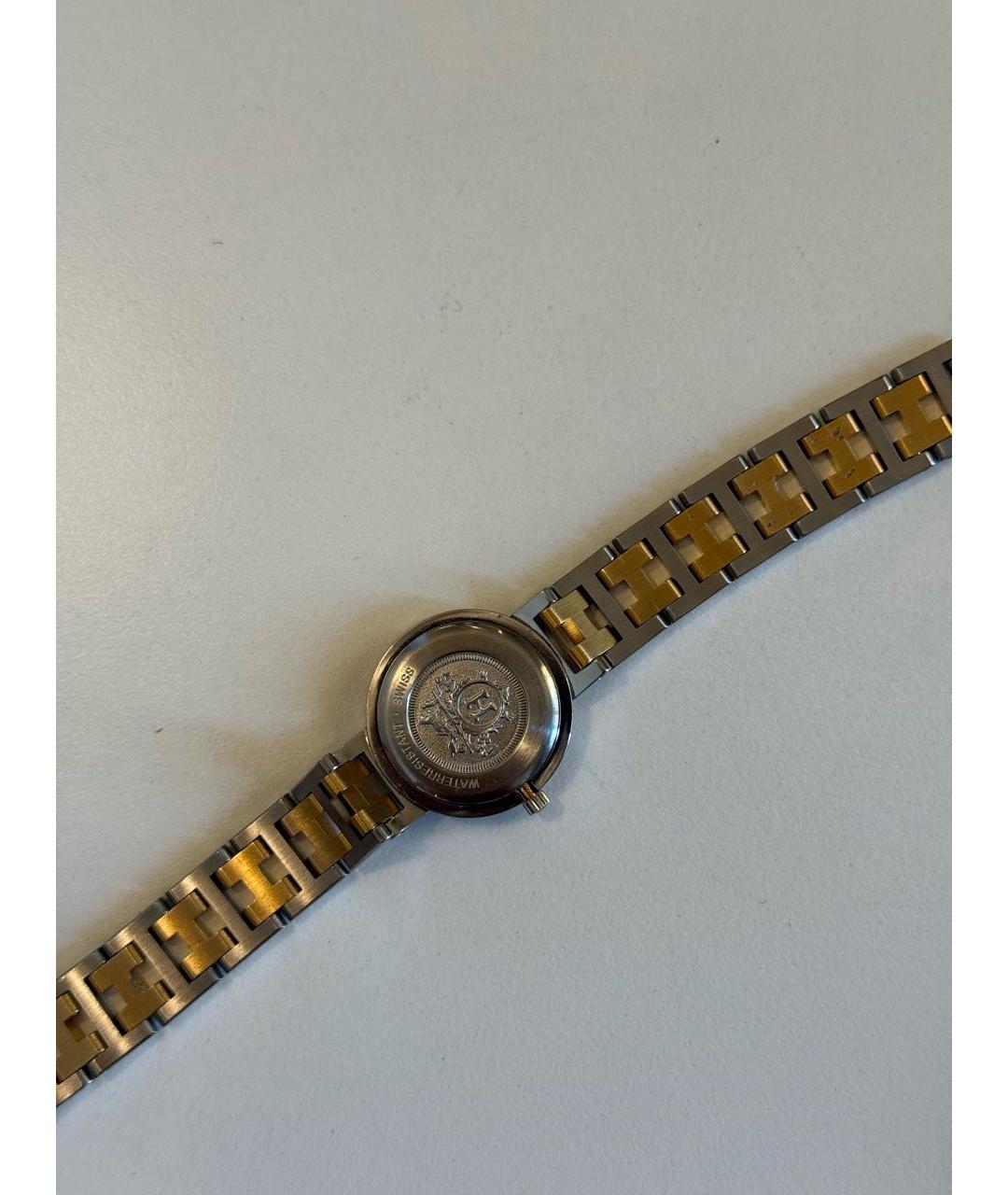 HERMES Золотые стальные часы, фото 8
