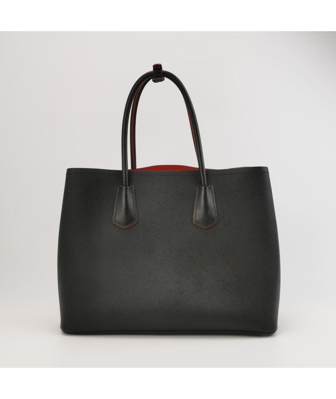 PRADA Черная кожаная сумка через плечо, фото 3