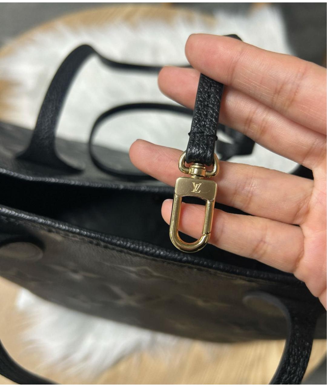 LOUIS VUITTON Черная сумка тоут, фото 4