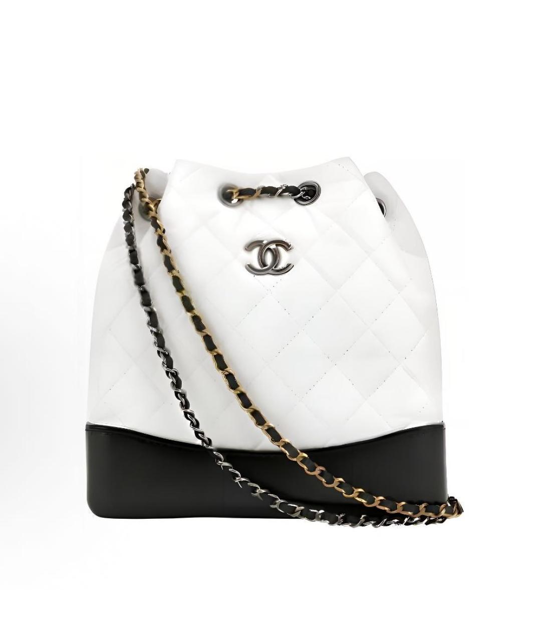 CHANEL Белый рюкзак, фото 6