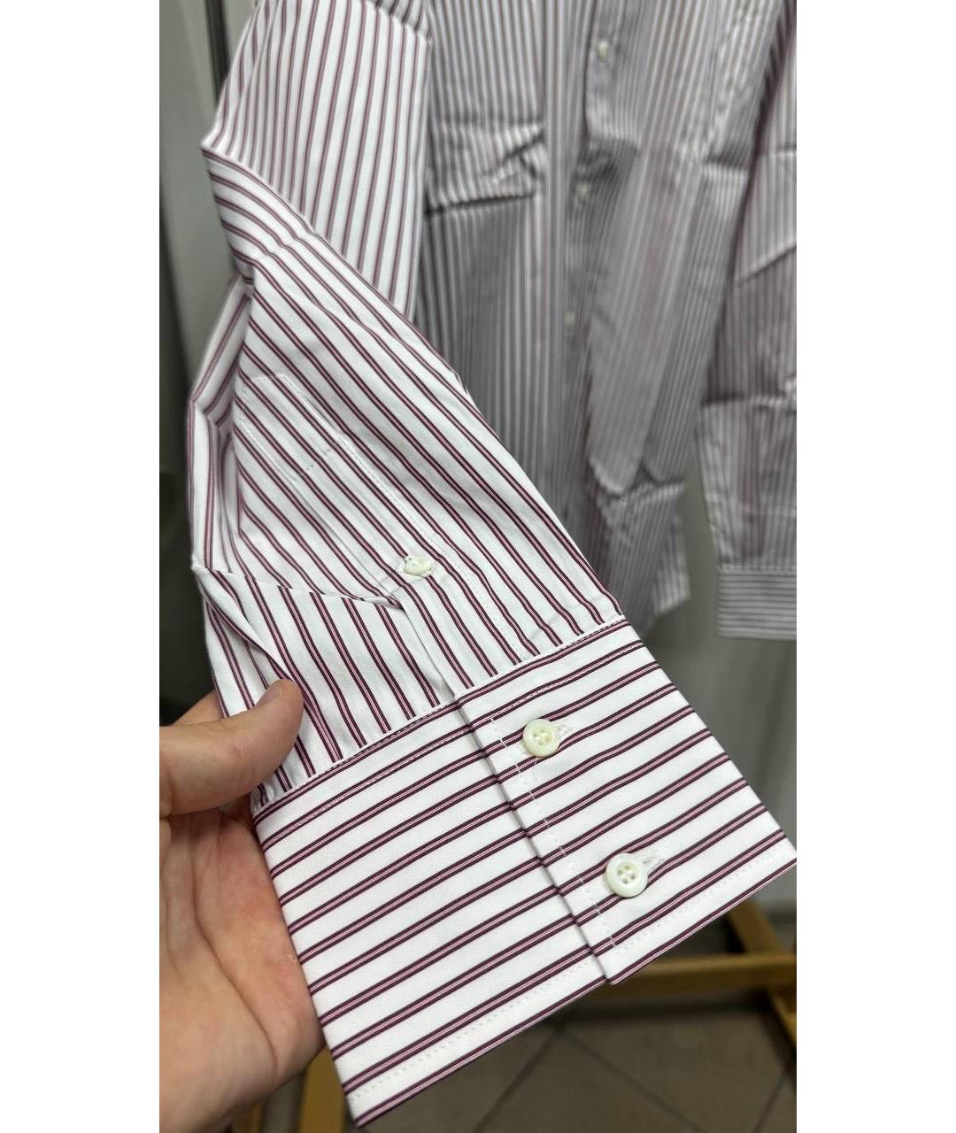 BRUNELLO CUCINELLI Мульти хлопковая кэжуал рубашка, фото 4