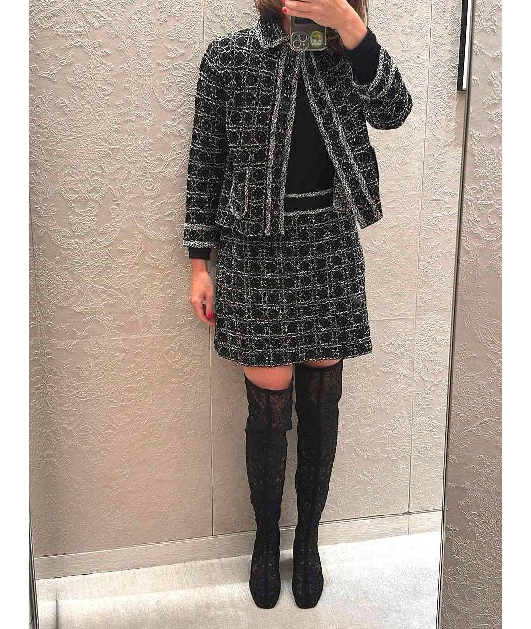 CHRISTIAN DIOR Черные сапоги, фото 3