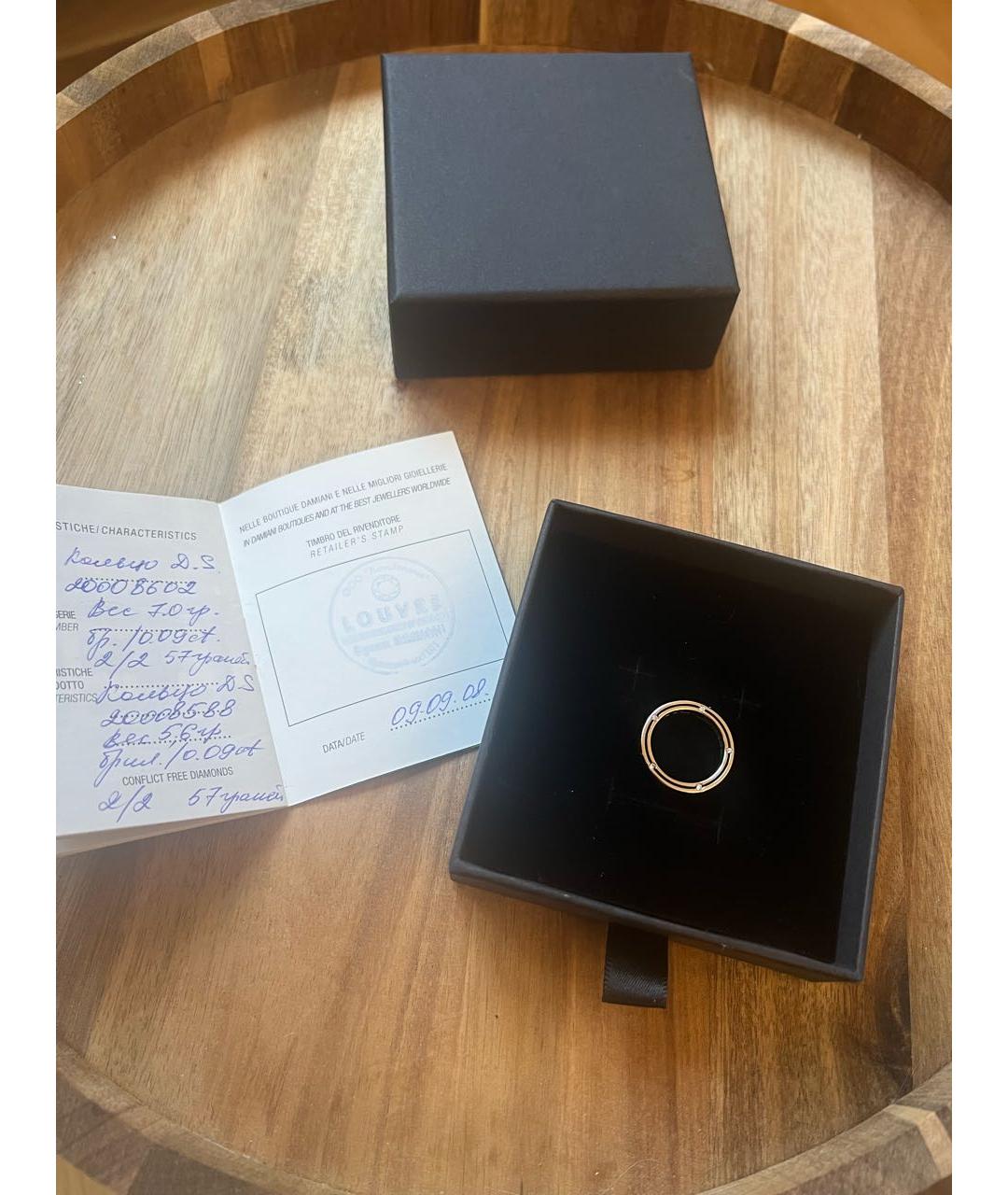 DAMIANI Серебряное кольцо из белого золота, фото 5