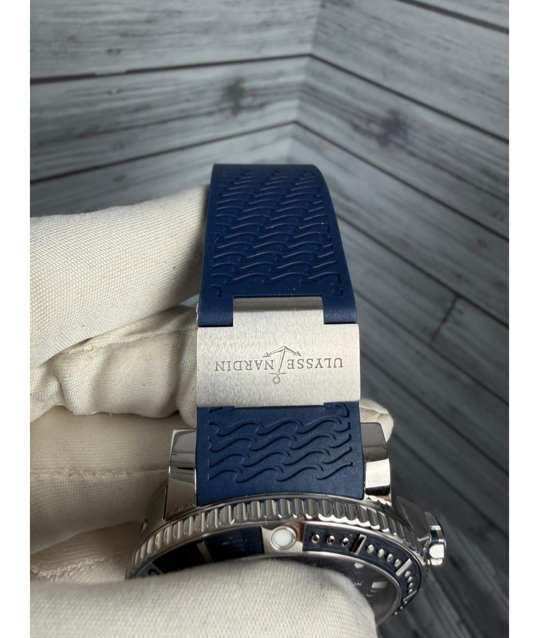 Ulysse Nardin Темно-синие часы, фото 7