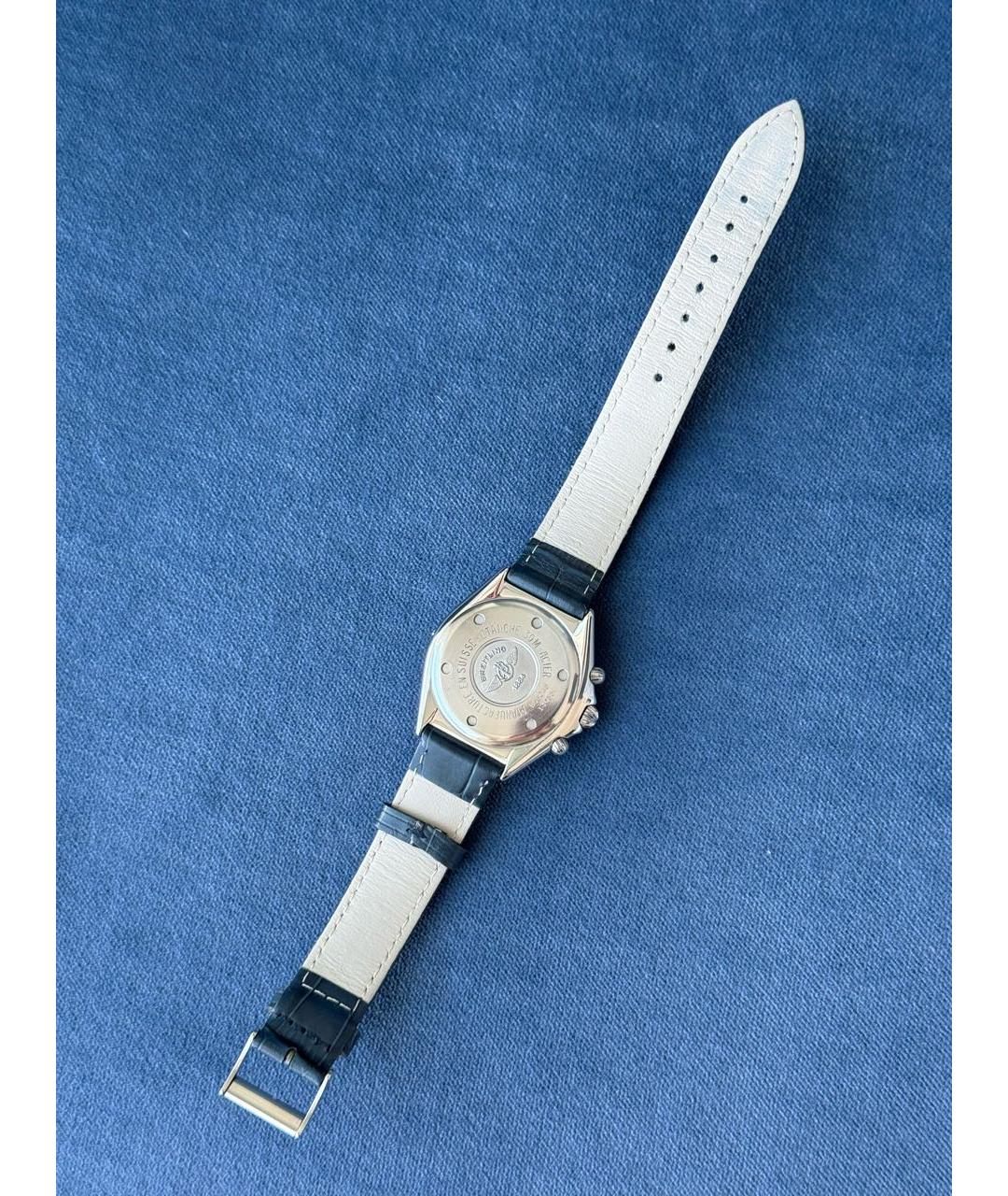 BREITLING Темно-синие часы из желтого золота, фото 4