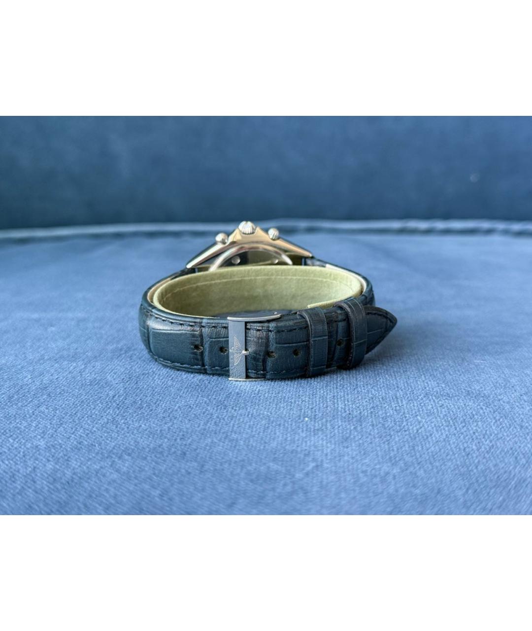 BREITLING Темно-синие часы из желтого золота, фото 3