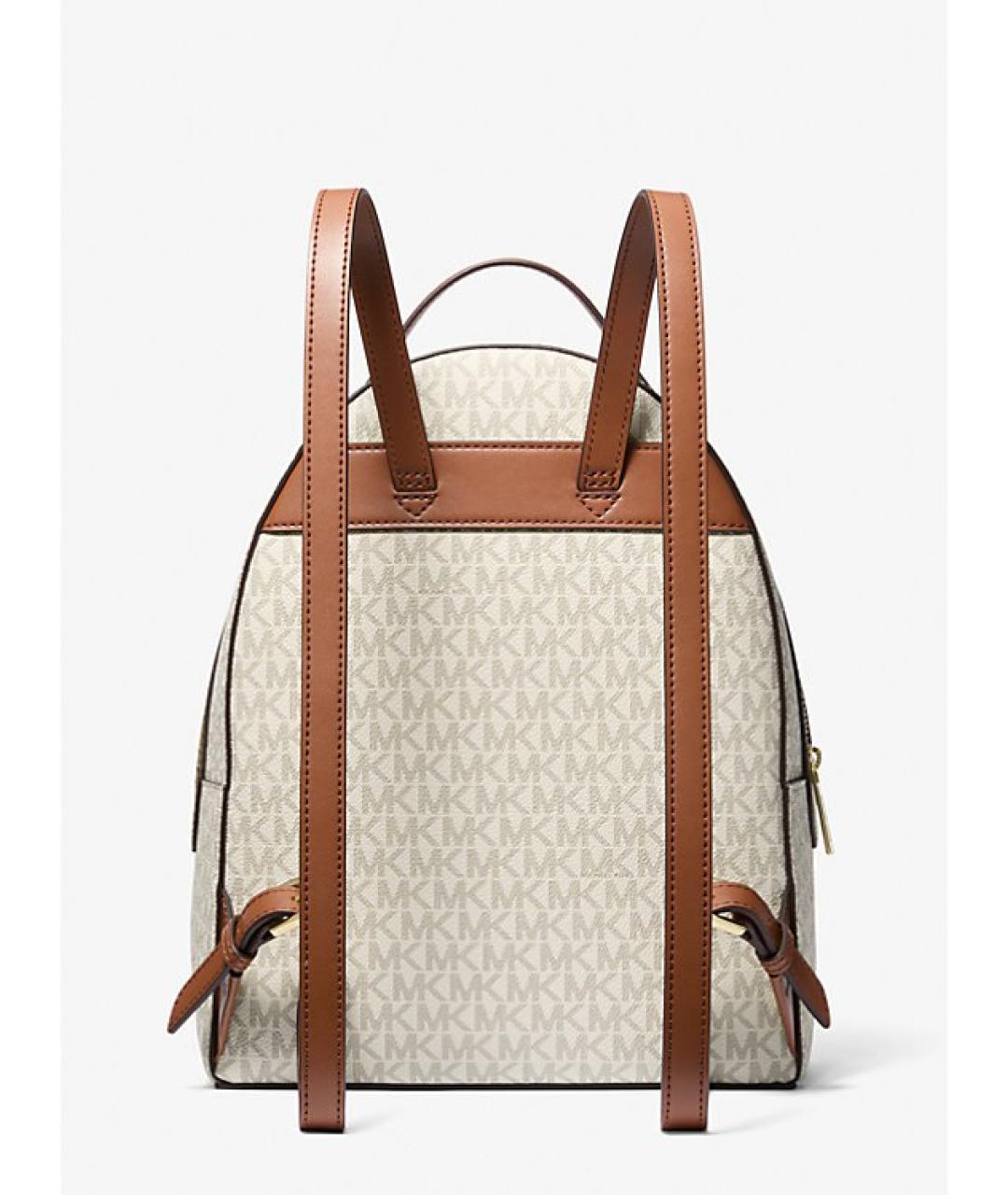 MICHAEL KORS Бежевый рюкзак из искусственной кожи, фото 2