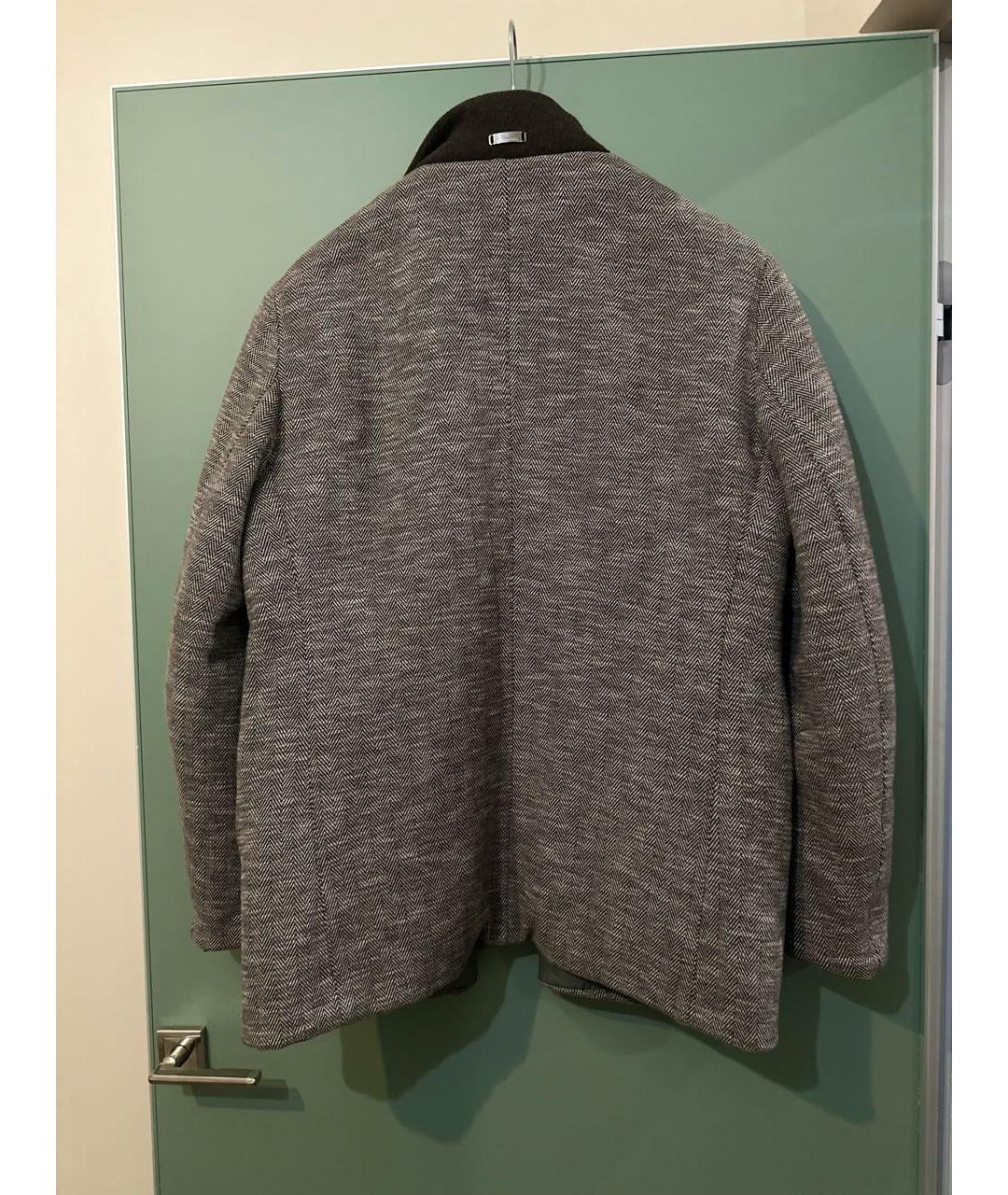 CAPOBIANCO Коричневое шерстяное пальто, фото 2