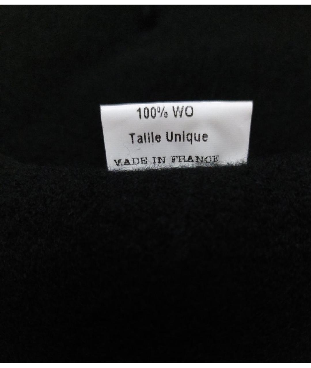 SONIA RYKIEL Черная шерстяная шапка, фото 4