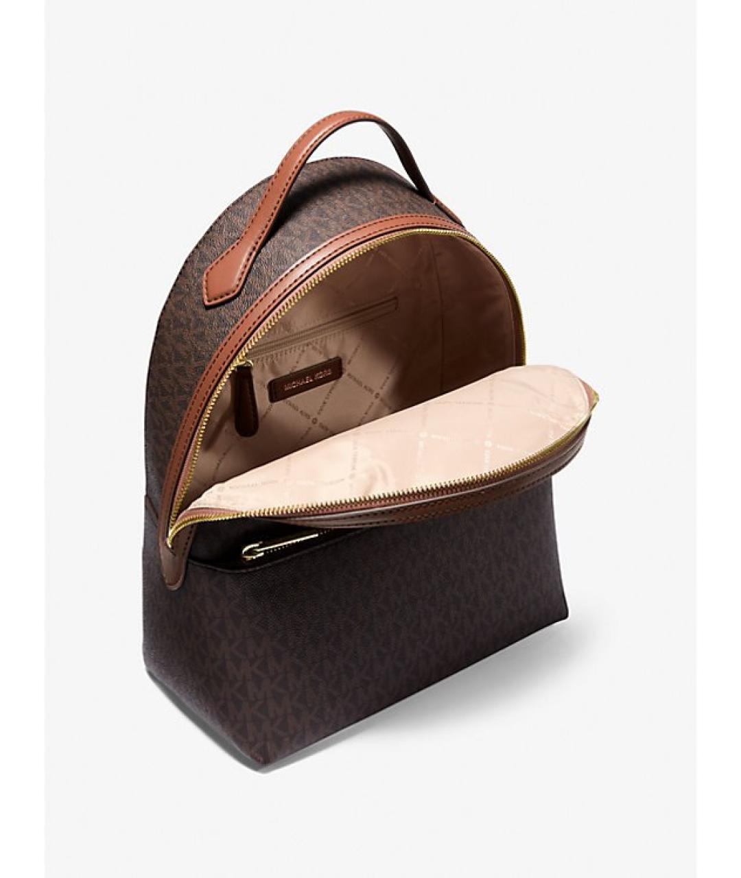 MICHAEL KORS Коричневый рюкзак из искусственной кожи, фото 3