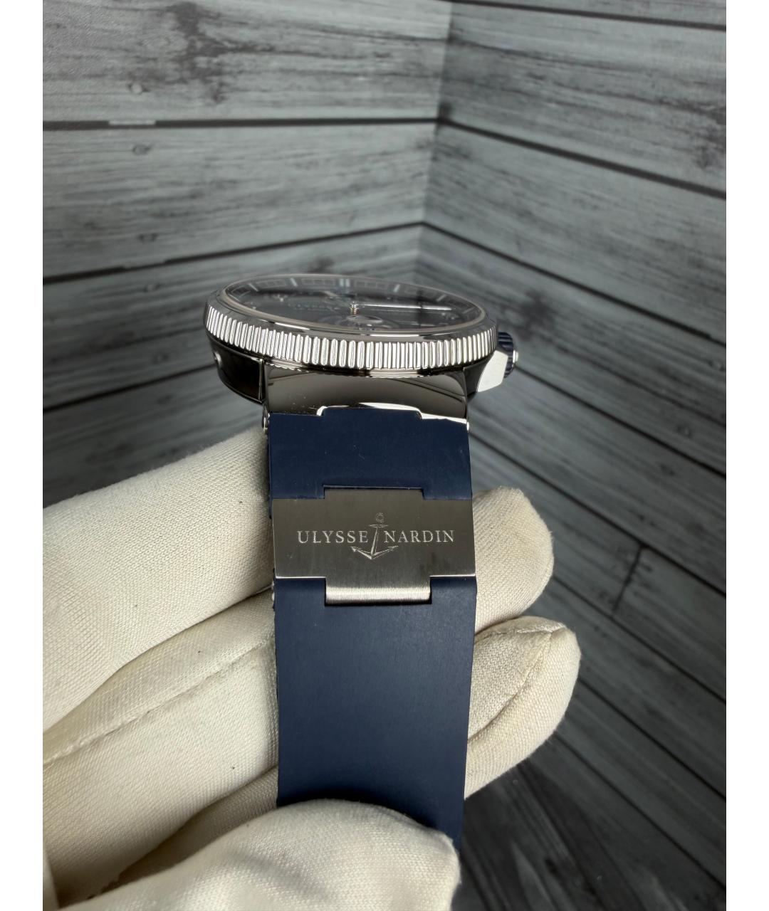 Ulysse Nardin Темно-синие часы, фото 7