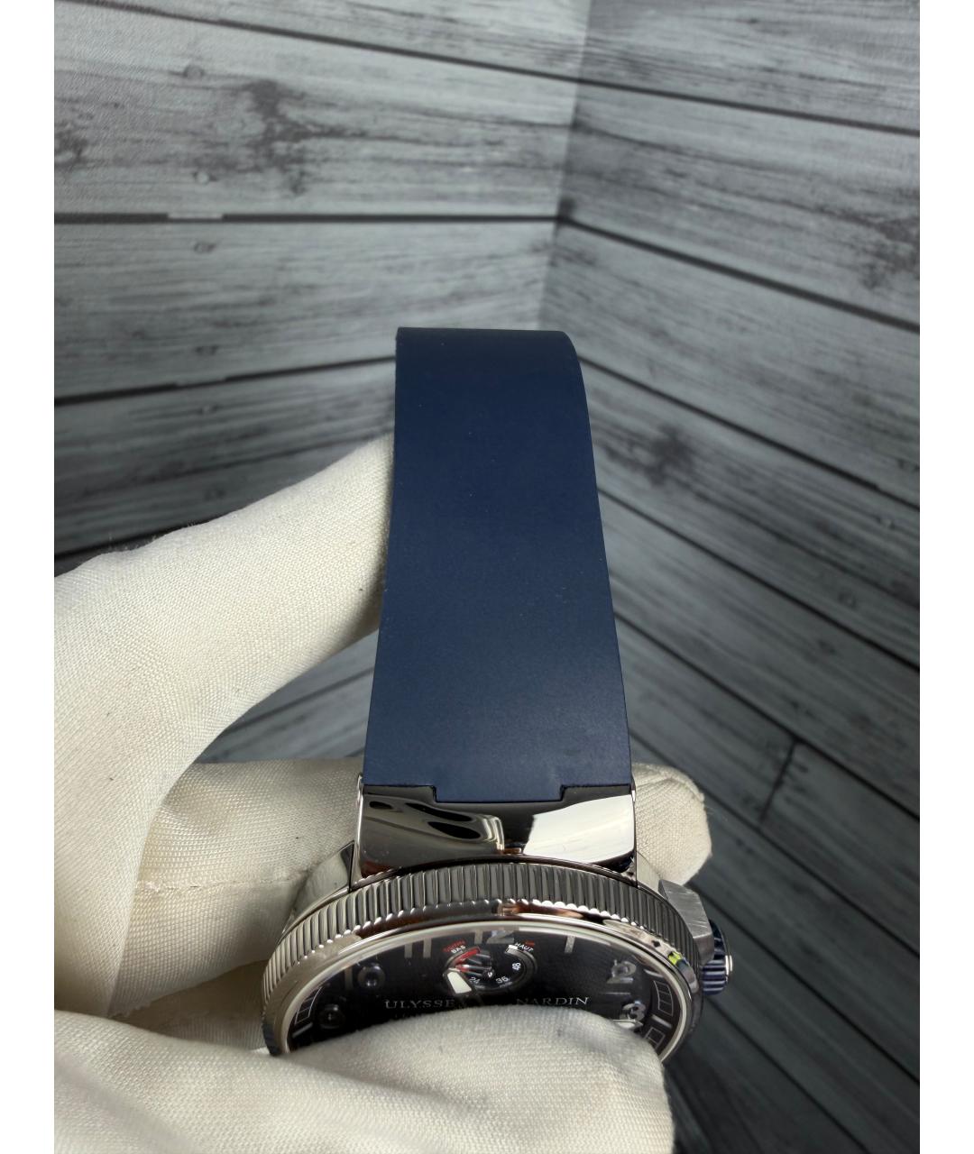 Ulysse Nardin Темно-синие часы, фото 8