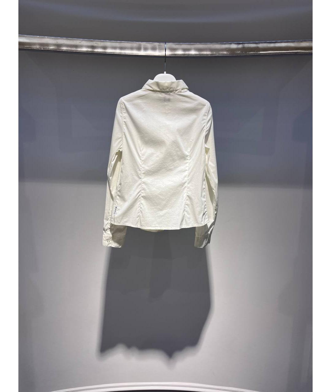 ARMANI JUNIOR Белая хлопковая детская рубашка, фото 3