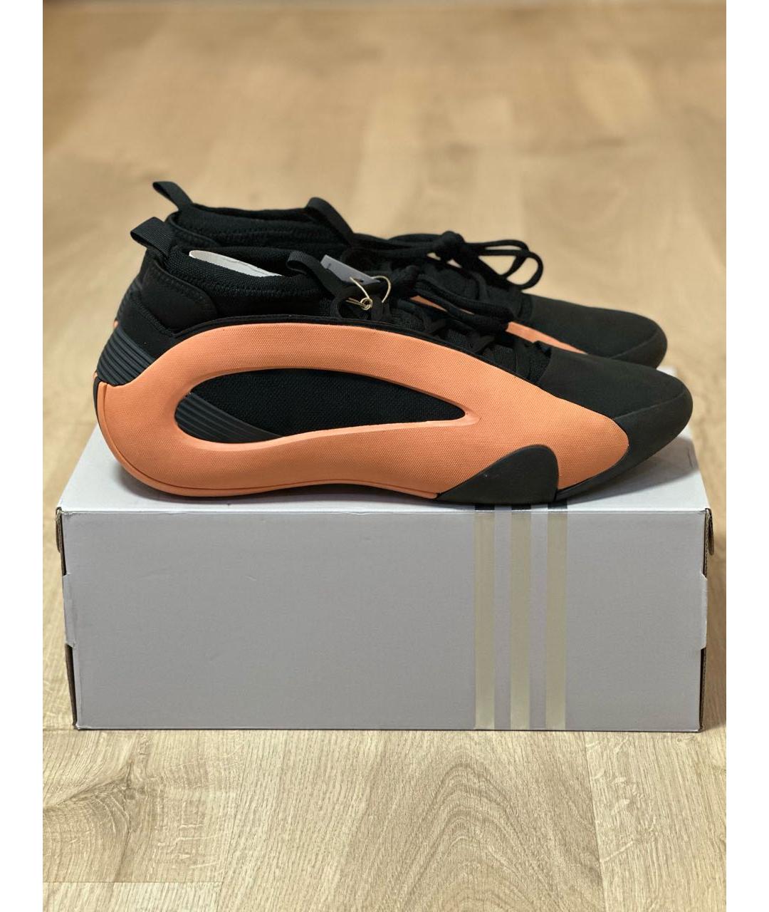 ADIDAS Оранжевое текстильные высокие кроссовки / кеды, фото 7