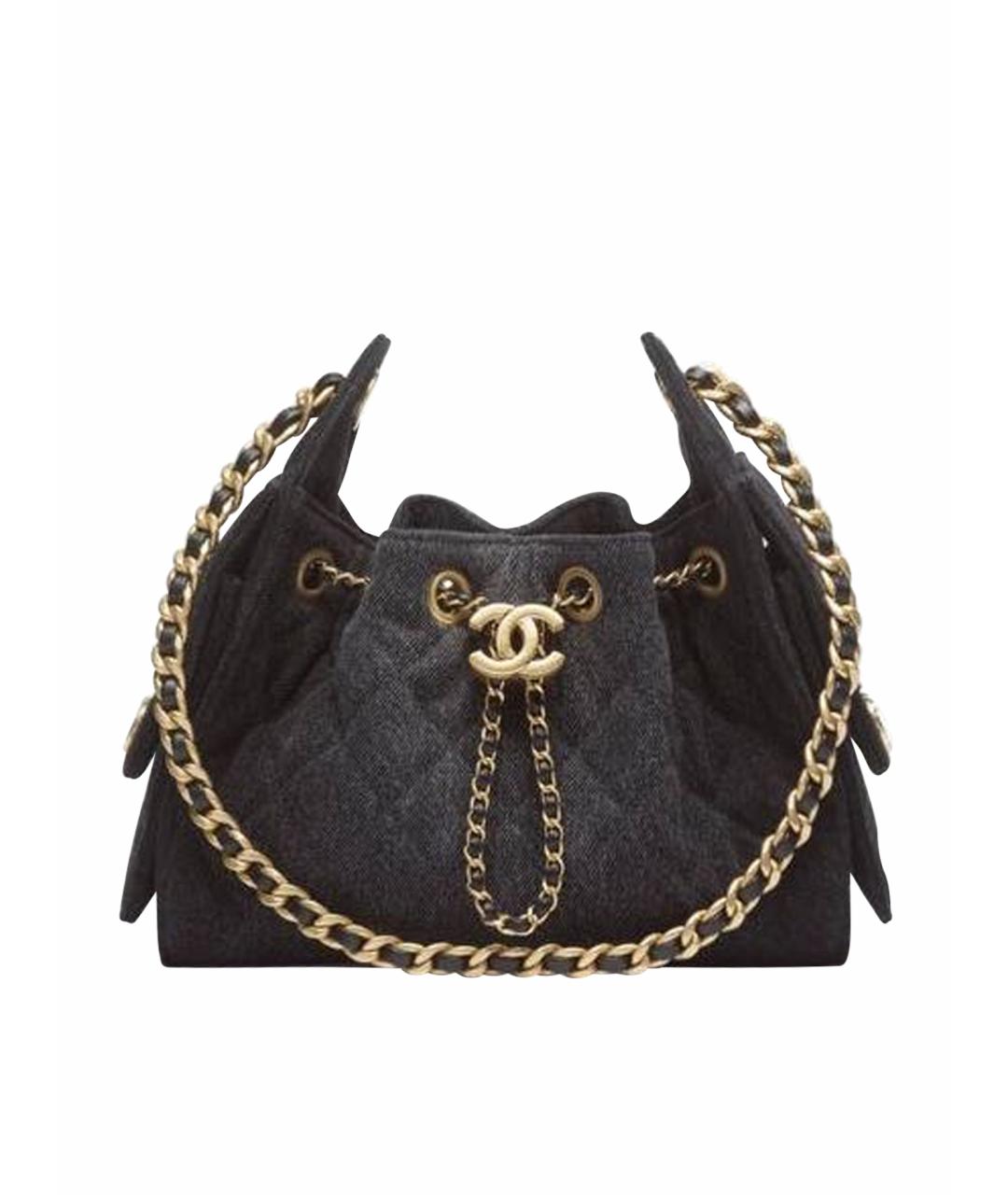 CHANEL Черная сумка через плечо, фото 1