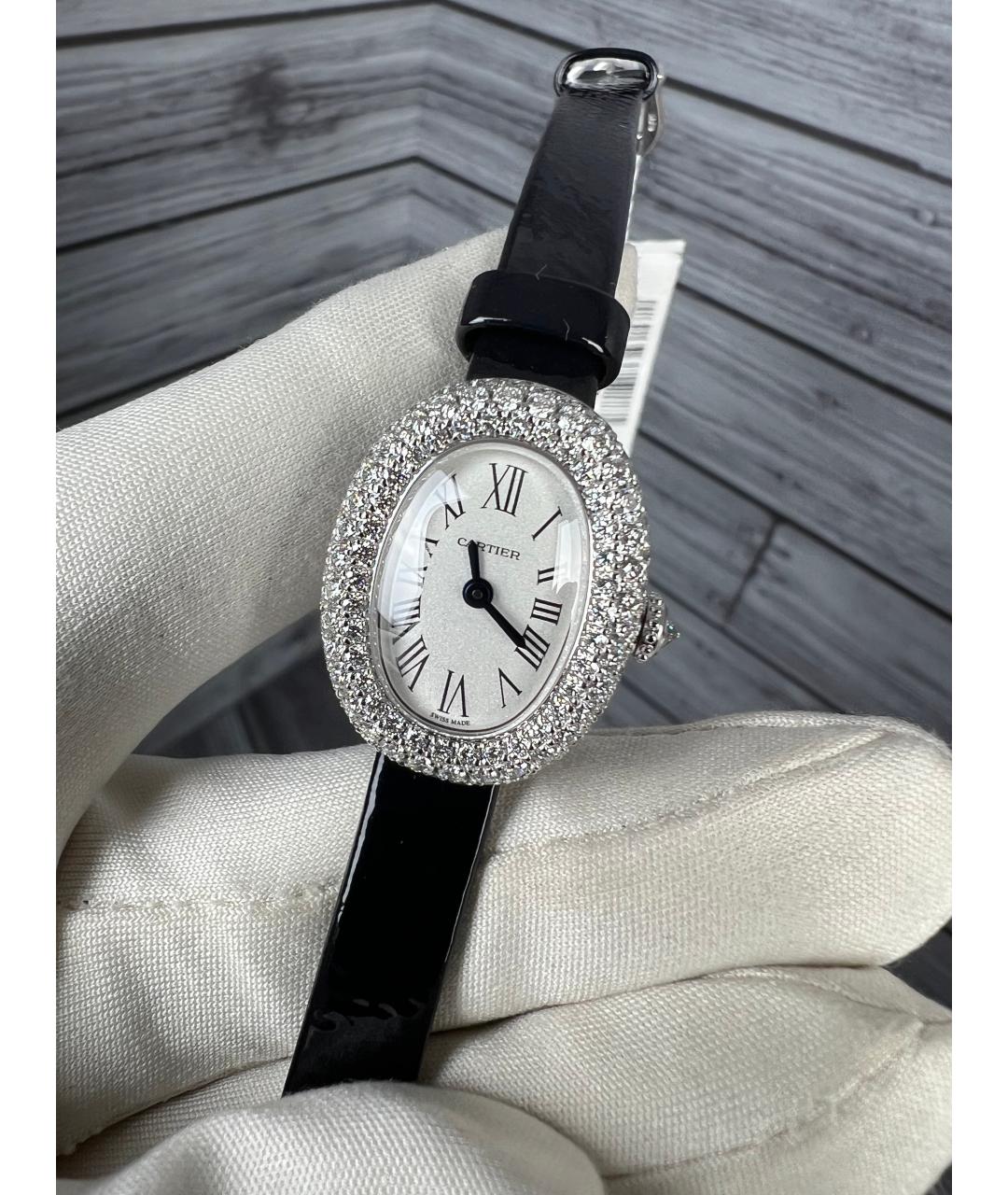CARTIER Белые часы из белого золота, фото 3