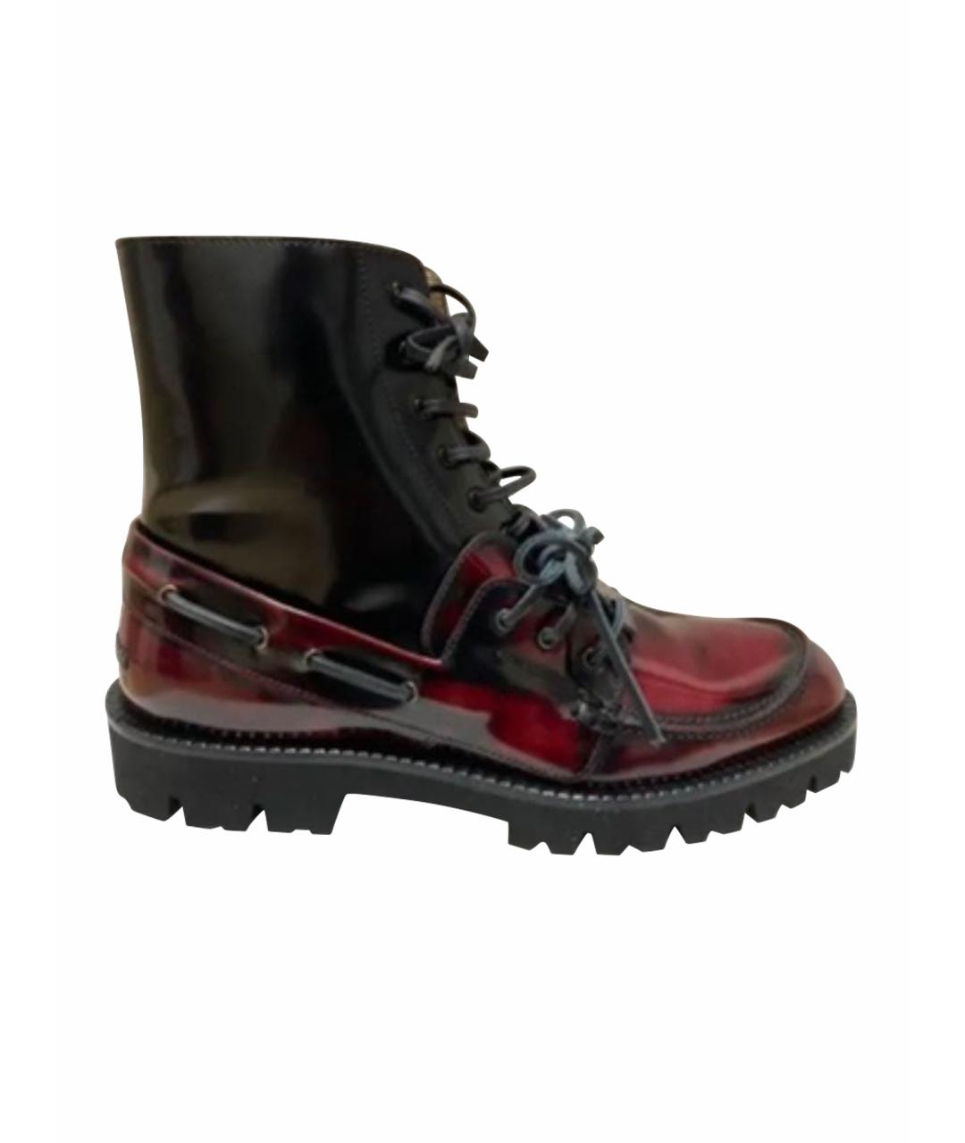 MAISON MARGIELA Мульти высокие ботинки из искусственной кожи, фото 1