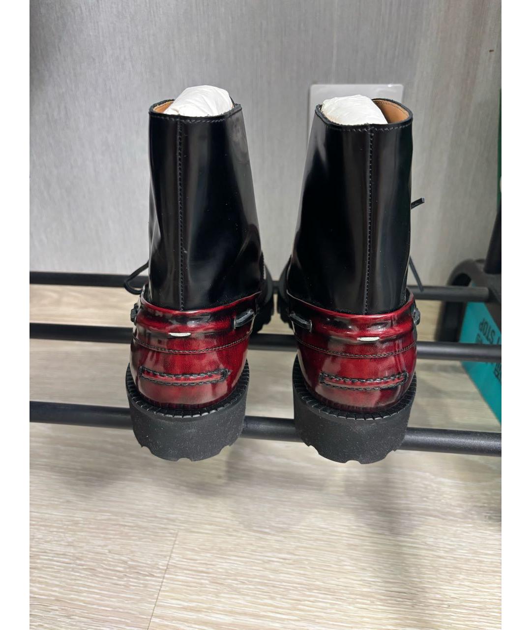 MAISON MARGIELA Мульти высокие ботинки из искусственной кожи, фото 4