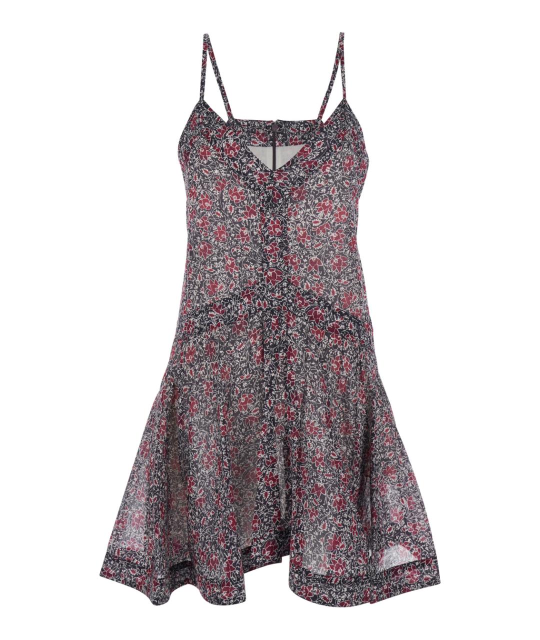 ISABEL MARANT Мульти хлопковое повседневное платье, фото 1