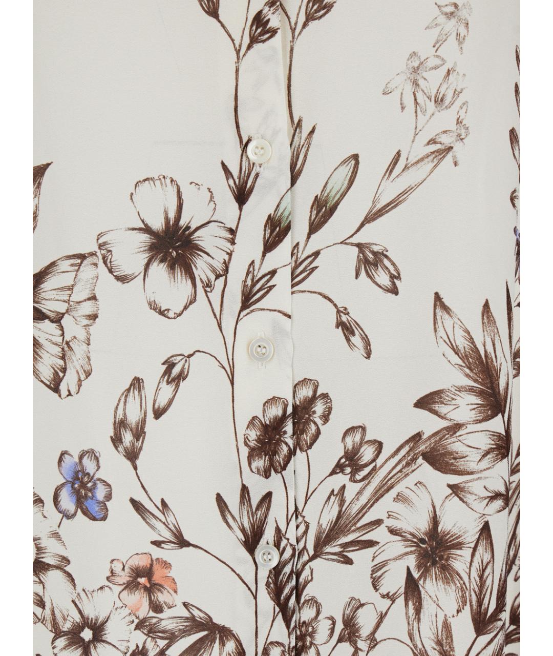 SEMICOUTURE Белая вискозная рубашка, фото 3