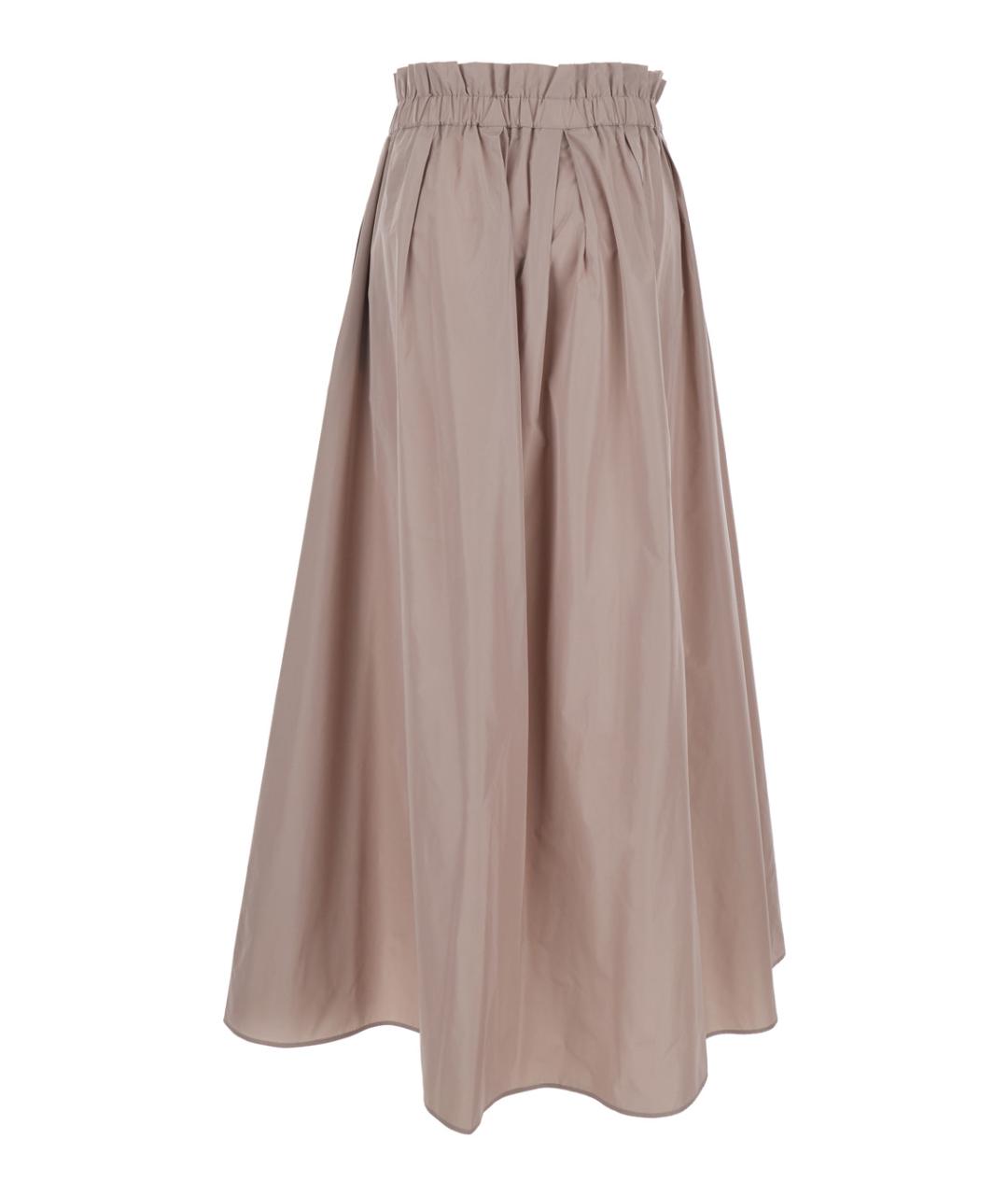 HERNO Розовая полиэстеровая юбка миди, фото 2