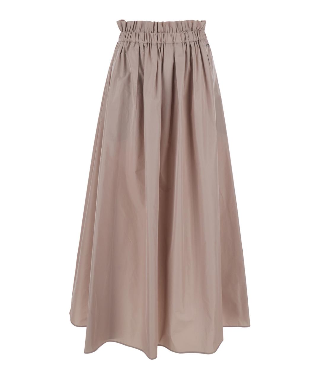 HERNO Розовая полиэстеровая юбка миди, фото 1