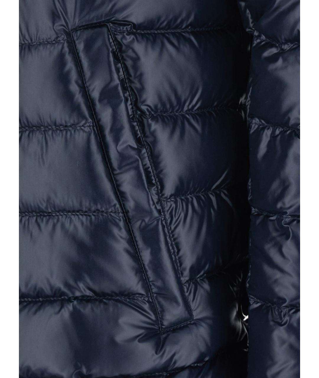 HERNO Синий полиамидовый пуховик, фото 3