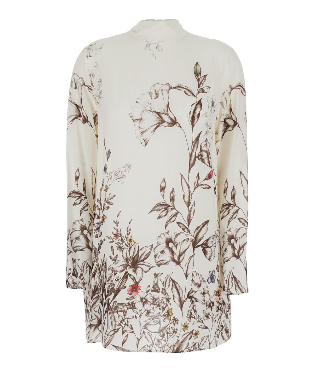 SEMICOUTURE Белое вискозное повседневное платье, фото 1