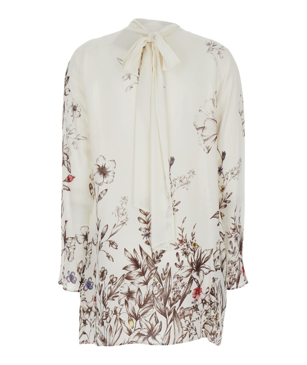 SEMICOUTURE Белое вискозное повседневное платье, фото 2