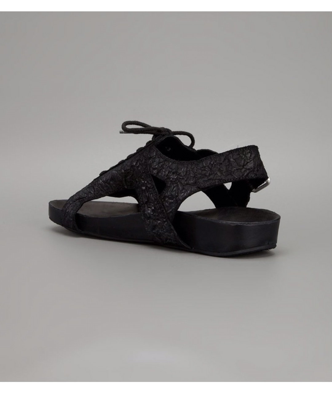 DAMIR DOMA Черные замшевые сандалии, фото 4