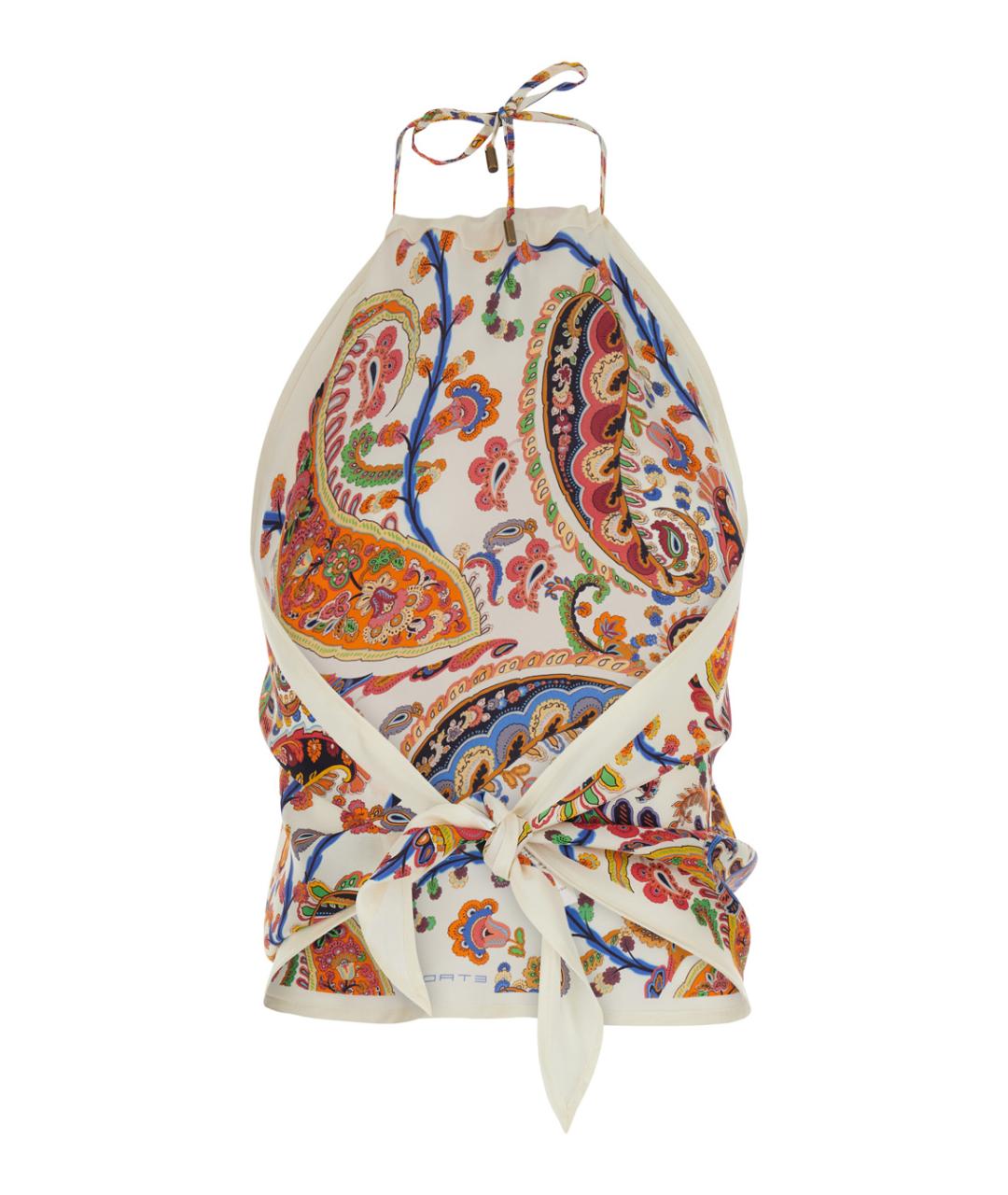 ETRO Мульти шелковая блузы, фото 2